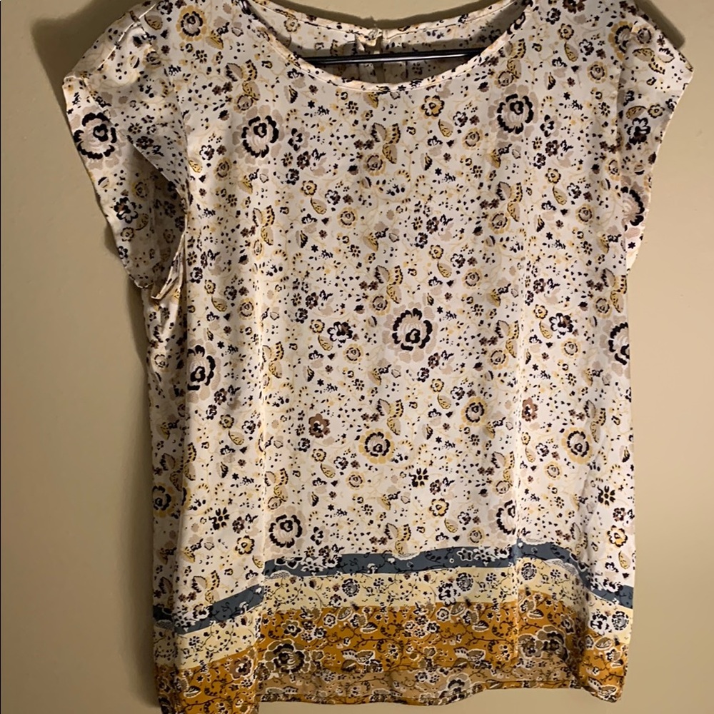 Floral Print Women's Top